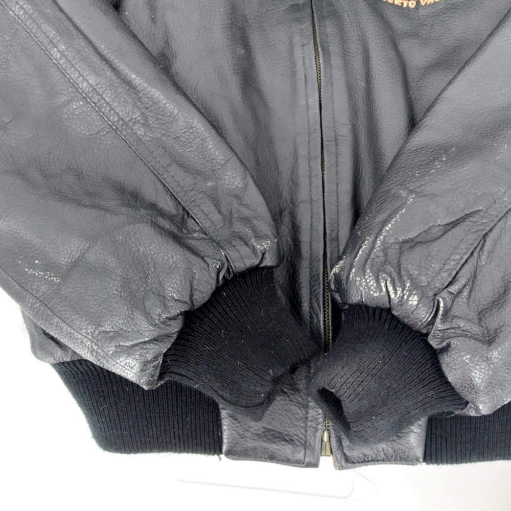 Planet Hollywood Reversible Bomber Jacket Puerto Vallarta VTG - Picture 15 of 15